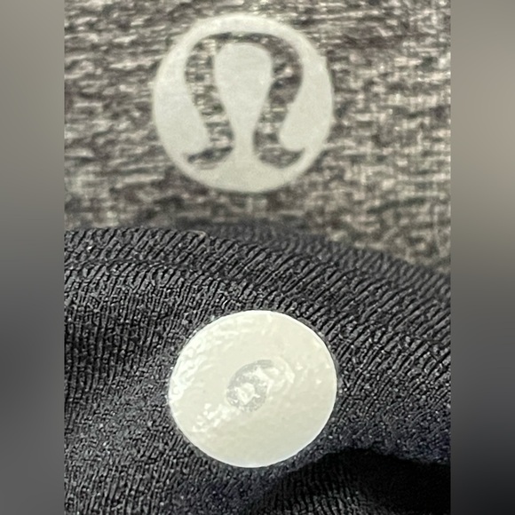 Lululemon Inspire Tight II (Mesh) Heathered Black / Black / Blue Tropics Size 6 - Picture 12 of 12